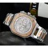 10% rabatt på Watch Watch Bell Ross Global Limited Edition rostfritt stål Business Chronograph Luxury Date Casual Quartz Mens