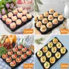 12 szklanki muffinki Stalowa stalowa stal bez stałej formy Bakewa Bakeware Tray Kitchen Pieczenie okrągłe ciasto narzędzia 240226