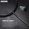 ALP XHP 2 Stuks 6U 72g Ultralight G4 T700 100% Originele Full Carbon Fiber 22-30Lbs Bespannen Professionele Badminton Racket met Zak 240227