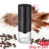 Verktyg LED Display Electric Coffee Grinder Bakning Färg USB Pulverizer Black Pepper Grinder Laddningsbar bärbar automatisk maskin