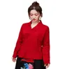 Wholeshanghai Story Tanming Women039S Vintage Casual Chinese Costume Hanfu Cotton Linenl Shirts Tops7415108