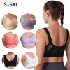 Sutiãs sem costura respirável mulheres camisola sem fio roupa interior colheita superior tamanho grande esportes ginásio correndo fitness yoga fio livre bralette