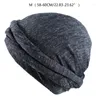 Berets turban durag men głowa głowa muzułmańska hidżab satynowy szalik