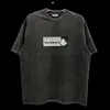 Ładna myjna koszulka T Shirt Kobiet 1 Wysokiej jakości 2024SS Letni w stylu Graffiti Tee Tree-11-Shirt