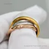 дизайнерские ювелирные кольцаLove Ring S Fashion 3 в 1 Дизайнерское кольцо Высокое качество Кольца из нержавеющей стали 316L Ювелирные изделия для мужчин и женщин 6L Taless teel s