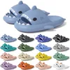 Kostenloser Versand Designer Shark Slides One Sandale Slipper für Männer Frauen GAI Sandalen Pantoufle Pantoffeln Männer Frauen Hausschuhe Trainer Flip Flops Sandalen Farbe 52