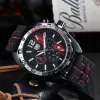 Alta Qualidade Marca Top TAG F1 Racing Series Luxo Mens Watch Sports Silicone Strap Super Luminoso À Prova D 'Água Automático Designer Movimento Relógios