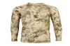 Männer Camouflage Langarm QuickDry Shirt Constrictor Pattern11951620