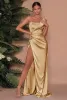 Bridesmaid Dress Sexy One Shoder High Split Long Wedding Guest Maid Of Honor Gowns Women Evening Prom Wears BC14508