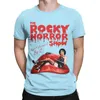 Męskie koszule Rocky Horror Show Komedia muzyczna Czarna piątek Halloween Party Pure Cotton Ubrania Vintage krótkie rękawowe T-shirt