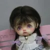 الموضة 1/6 1/8 دمى شعر مستعار ل BJD Doll OB11 DIY Girl Toys Dress Up Hair Play House Doll Associory No Doll 240301