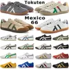 Designer og casual shoes Onitsukass tiger mexico 66 athletic trainer mens womens sports Silver Off Mantle Green Cream outdoor jogging sneakers platform loafers