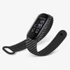 Uhrenarmbänder Mode Carbon Fiber Strap für Xiaomi Mi M3 M4 M5 M6 M7 TPU Band Armband Armband Miband 3 4 5 6 7