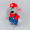 26 cm plysch docktecknad elefant anime figur mjuk fylld hänge leksaker pojkvän barn födelsedag x-mas gåvor