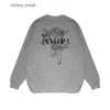 Hoodie Sweatshirt Zweet Winter Lange Termijn Voorraad Amirs Chaochao Merk Engel Schets Print Mouw Letter Puur Katoen Heren T-shirt J7YS