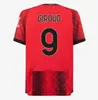 AC S 23 24 Maillots de football GIROUD DE KETELAERE RAFA LEAO Maillot de football Quatrième Hommes Enfants Kit Jersey PULISIC Loftus-Cheek THEO Camiseta Futbol