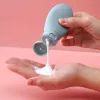 PCE Ustaw miękki silikonowy pojemnik na ściśnięcie rurki na ściskanie puste napełnienie przenośna butelka szamponu podróżnego ML