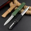 H3401 High End AUTO Tactical Knife D2 Stone Wash Blade CNC Aviation Aluminum Handle Outdoor Camping Hiking EDC Pocket Knives with Nylon Bag