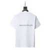 2024SS Mens designer banda t camisetas Moda preta branca de manga curta LEXURY LEXURY Padrão Tamanho da camiseta XS-4XL#LJS777