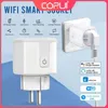 CORUI EWelink WiFi Smart Socket 20A EU Plug With Power Monitoring Timing Support Alexa Home Yandex Voice Control 240228