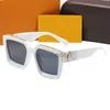 Lüks Tasarımcı Marka Güneş Gözlüğü Tasarımcısı Büyük Çerçeve Gözlük Kadın Erkek Gözler Kadın Güneş Cam UV400 Lens Unisex Box