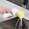 Electric Spin Scrubber Handheld Cleaning Brush 3 Replaceable Brush Heads Rechargeable Clean Tile Grout Tub Stove Car Windows Dishes Pot Pans Kitchen Bathroom W0200