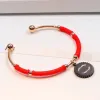 Nuovo marchio di lusso Designer Donna Uomo Ciondolo con ciondolo Lettera Bracciali Maglia in acciaio inossidabile placcato oro Bracciale Polsino Accessori per gioielli di moda Regali