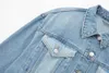 Kvinnors jackor jackor cos lris europeiska och amerikanska designkänsla av matchande kort mångsidig lapel denim 4365072 240305