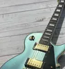 Niestandardowa gitara elektryczna, Pelham Karsten, All-Blue, Gold Akcesoria i tuner