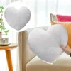 Almohada Peach Heart Sofá Insertos al aire libre Sofá Tiro Interior Redondo Relleno Poliéster Cómodo Niño