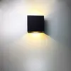 Wandleuchte 6W lampada luminaria LED Aluminium Wandleuchte Schienenprojekt Quadratische LED-Lampe Nachttisch-Zimmer-Schlafzimmer-Beleuchtung