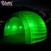 wholesale 10x10x4.5mH (33x33x15ft) Newly design advertising inflatable lighting dome tent air blown trade show tent blow up canopy marquee for party event decoration