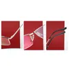 Sunglasses Frames 55-17-145 Large Glasses High-End Pure Titanium Frame Men's Myopia Half Height Simple Customization