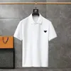 Designer masculino pra moda triângulo camiseta camisa preta masculina camiseta feminina 100% algodão manga curta peito triângulo masculino e feminino camiseta curta