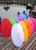 100pcslot Bridal039s wedding parasol assorted colors Chinese craft umbrella1249117