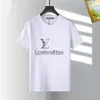 T-shirts pour hommes T-shirt de concepteur coton col rond impression séchage rapide anti-rides hommes printemps été haute tendance lâche manches courtes vêtements pour hommes # J1100 3XL