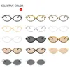 Sunglasses Anti Blue Light Eyeglasses Korean Fashion Oval Small Frame Men Women Computer Reading Glasses Y2k Eyewear