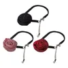 Choker Stylish Rose Fashion Halsband Vintage Gothic Fabric Collar Perfekt för kvinnor Girls Bride T8DE