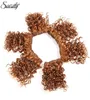 Lans 6 pouces brésilien crépus bouclés cheveux paquets tissage synthétique 110gpcs Ombre Extensions de cheveux courtes tresses africaines naturelles LS167143846