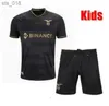 サッカージャージーラツィオイモービルマグリー2023 Immobile Bastos Sergej Badelj J.Correa Zaccagni Marusic Men Kids Kit FootballH2435