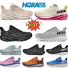 Scarpe da corsa per bambini Hoka Clifton 9 scarpe da ginnastica per bambini scarpe firmate Free People ragazzi ragazze Bambini neonati bambini piccoli neri rosa Scarpe da ginnastica sportive 66