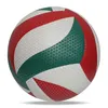 Impression de volley-ball, modèle 4500, taille 5, camping, volley-ball, sports de plein air, entraînement, sac à aiguille à pompe en option, 240301