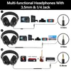 Oneodio A70 Fusion Wired + Wireless Bluetooth 5.2 Kopfhörer für Telefon mit Mikrofon Over Ear Studio DJ Kopfhörer Aufnahme Headset