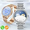LIGE fashion women's smart watch Bluetooth talk multi-function waterproof alarm clock sports watch