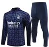 2023 24 Conjuntos de chándales de fútbol Real Madrids Chándal Set 22 23 24 Hombres y niños Kit de fútbol Chandal Futbol Survetement Madrides Traje de entrenamiento Chaqueta de fútbol666