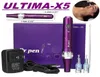 Ultima X5 Dr Pen Penna derma elettrica cablata wireless Auto Microneedle Dermapen con schermo LED Lunghezza ago regolabile 025mm25mm5714622