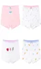 2 pezzi intimo per ragazze boxer viola blu bianco cotone elastico per bambini mutandine mutandine da 2 a 12 anni vestiti OGU2132116838676