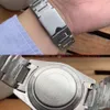 남성 자동 기계식 시계 클래식 스타일 43mm 풀 스테인리스 스틸 스트랩 최고 품질의 손목 시계 사파이어 슈퍼 라미운스