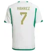 Algerie Soccer Jersey Mahrez 2023 2024 Home Away Bounedjah Feghouli Bennacer Atal Delort Maillot De Foot Algeria Men Football Jersey Hed Playerバージョンサッカーシャツ