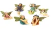 Fairy Garden 6pcs Miniature Fairies Figurines Accessories for Outdoor or House Decor Fairy Garden Supplies Drop 2108231033863